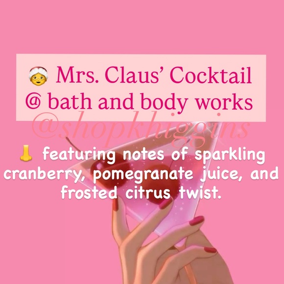 NEW (2)B&BW Body lotions Mrs. Clausâ Cocktail with coconut oil & 48 hr moisture - Picture 2 of 3